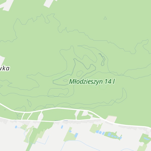 Map of Góra Kornata