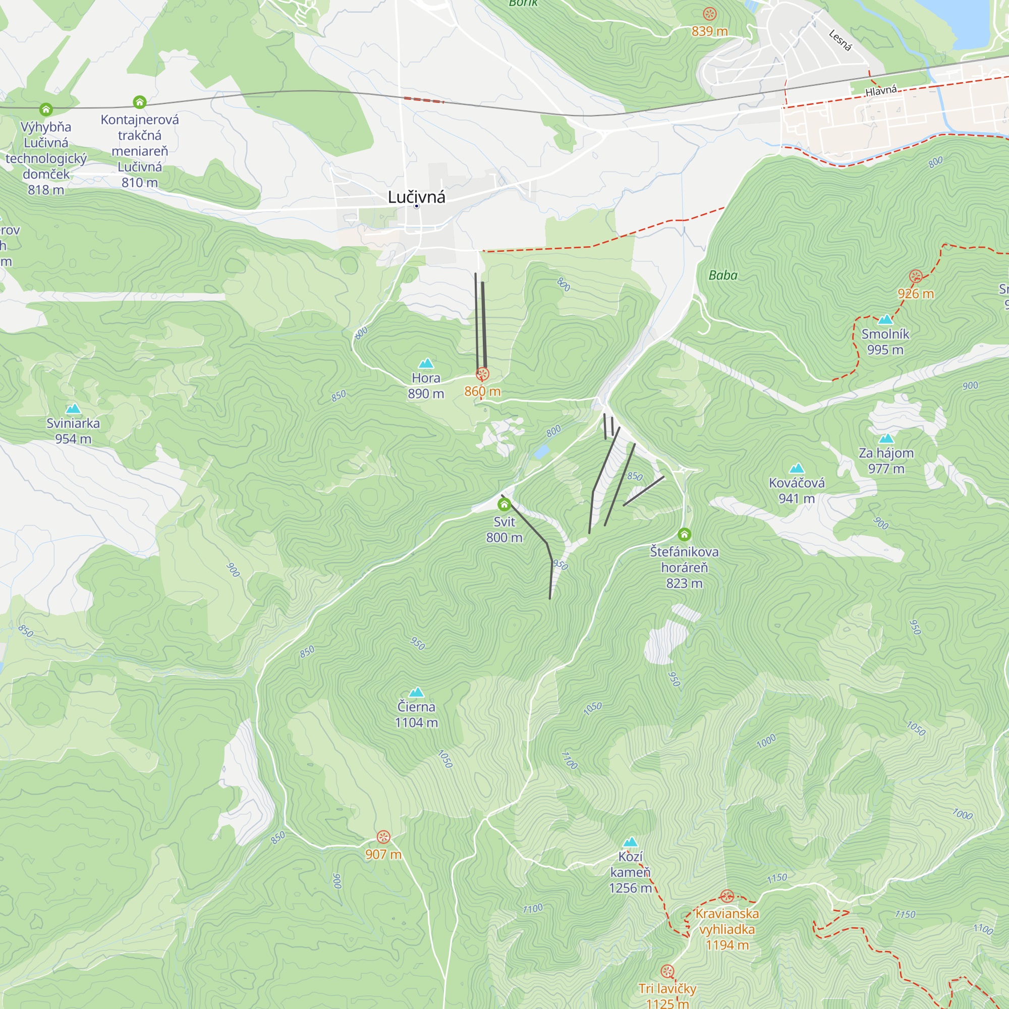 Svit map