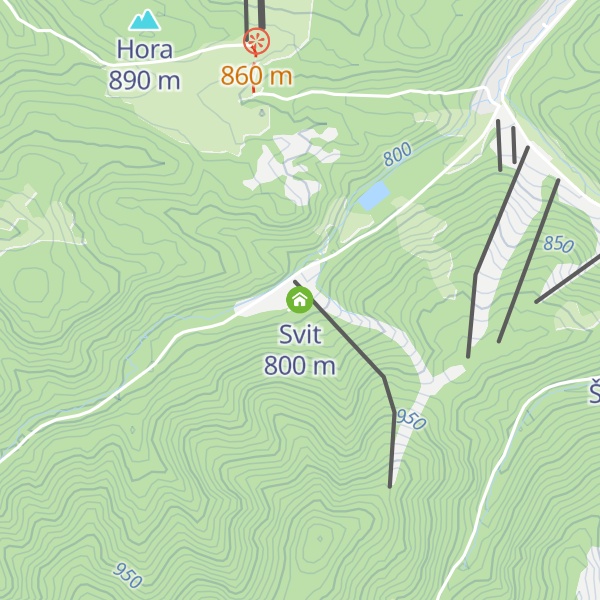 Map of Svit