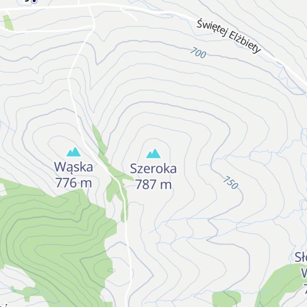 Map of Szeroka