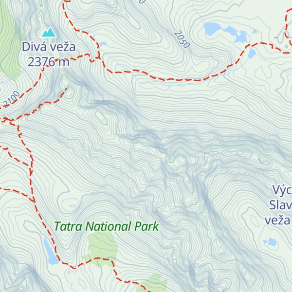 Map of Weszterov štít
