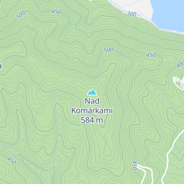Map of Nad Komárkami