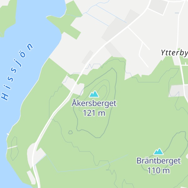 Map of Åkersberget