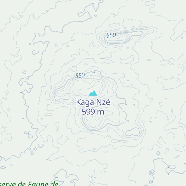 Map of Kaga Nzé