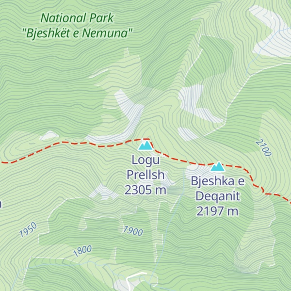 Map of Logu Prellsh