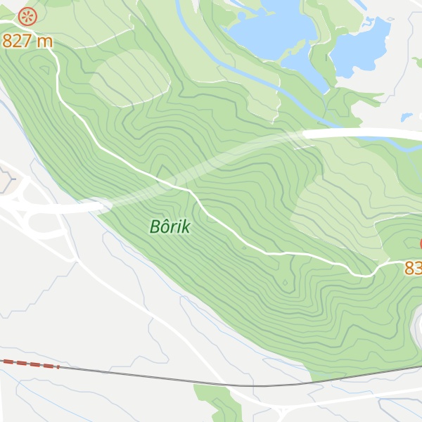 Map of Bôrik