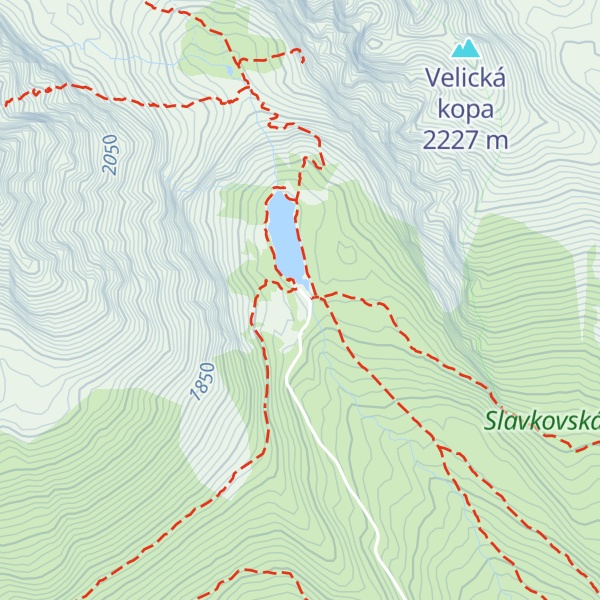 Map of Sliezsky dom