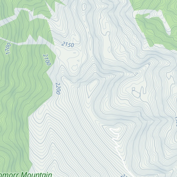 Map of Maja e Tomorit