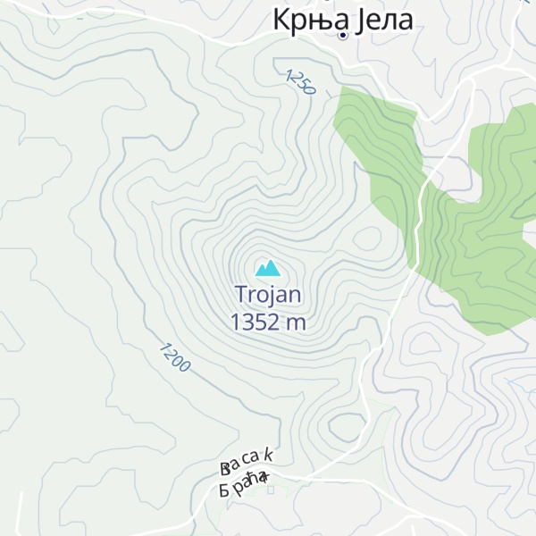 Map of Trojan