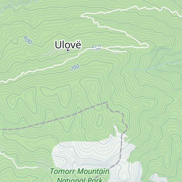 Map of Kodra Ulovës