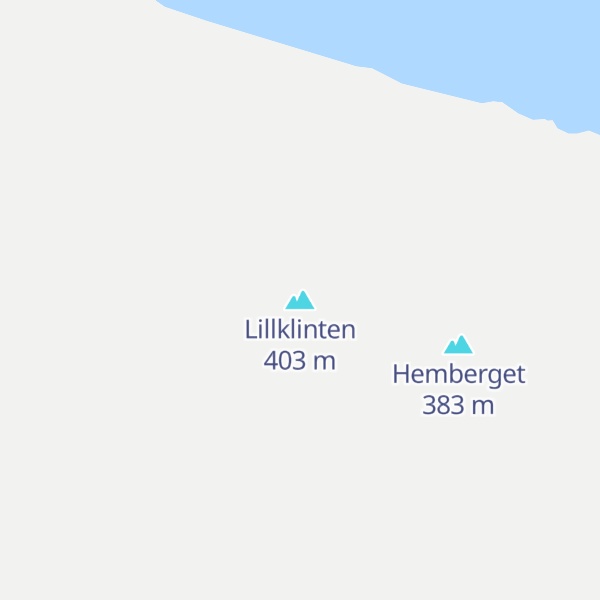 Map of Lillklinten