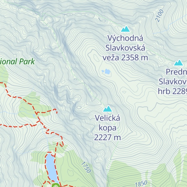 Map of Dvojitá veža