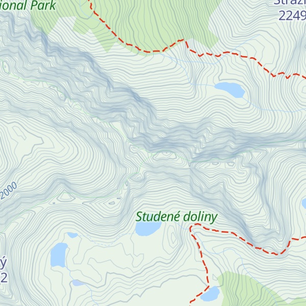 Map of Kresaný roh