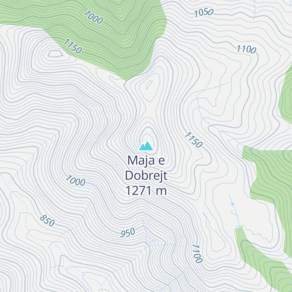 Map of Maja e Dobrejt
