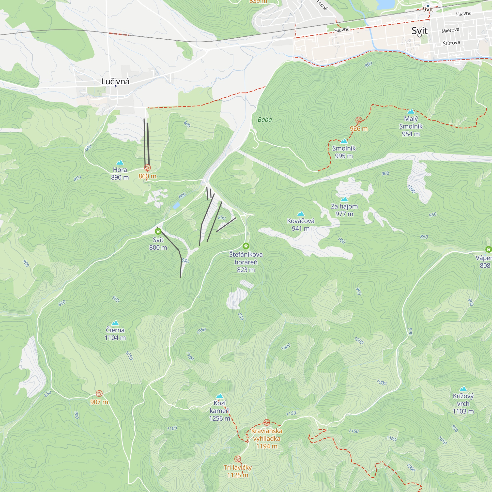 Štefánikova horáreň map