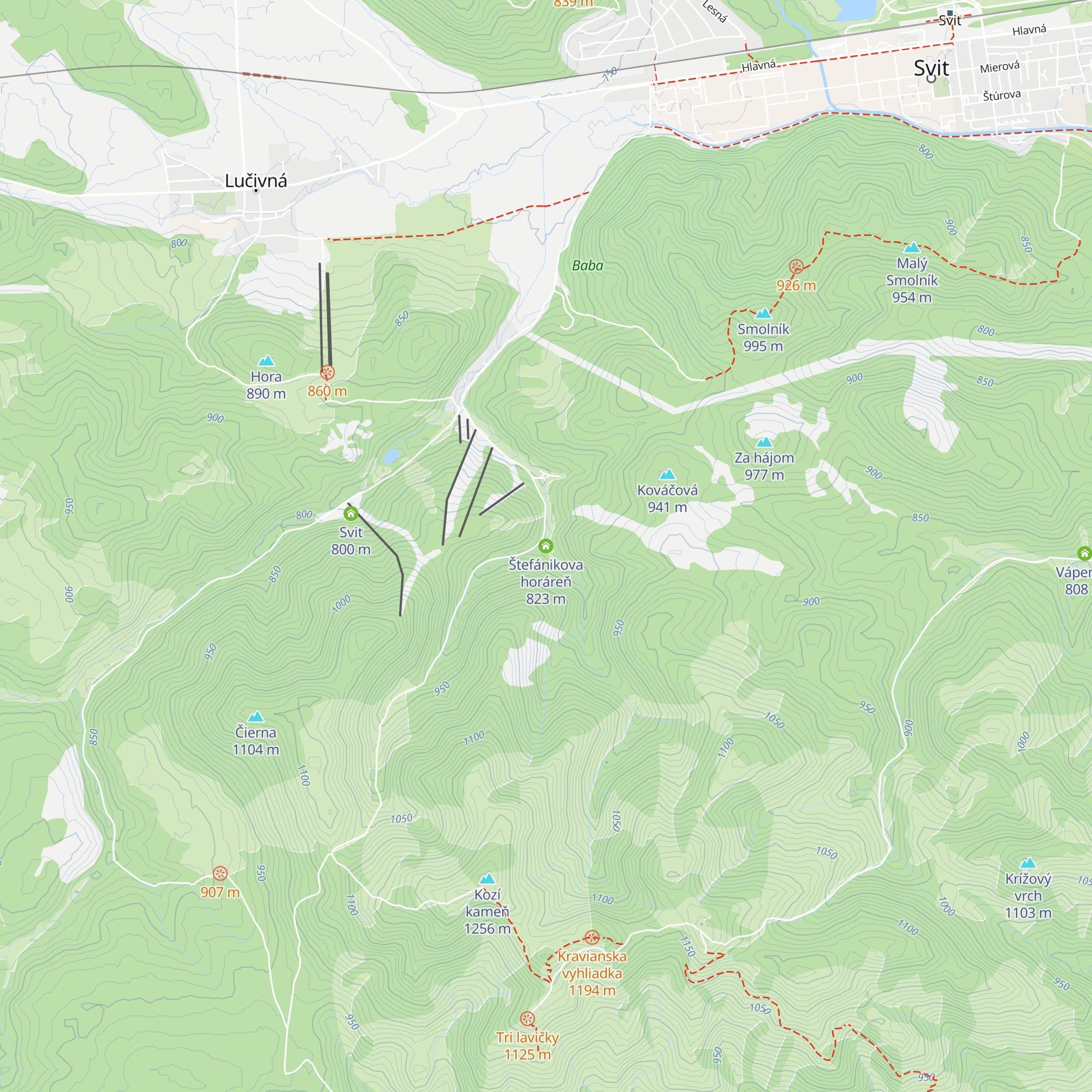 Štefánikova horáreň map
