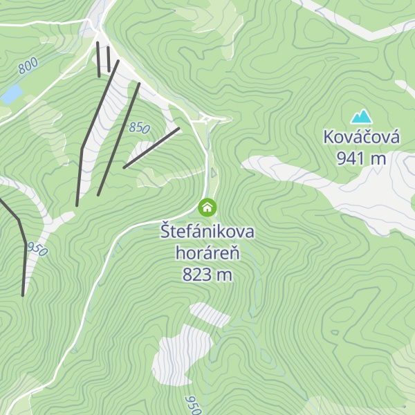 Map of Štefánikova horáreň