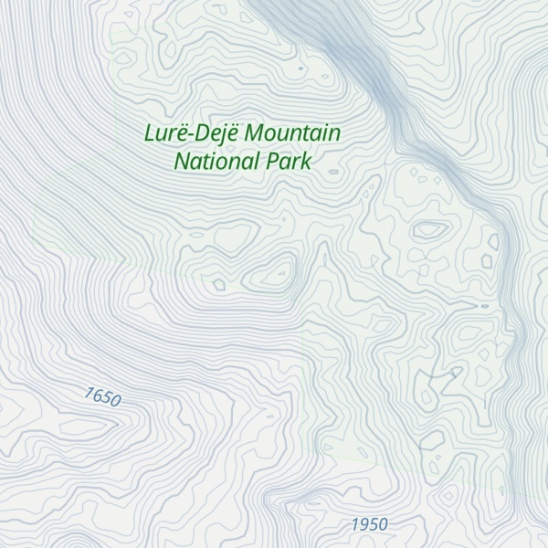 Map of Maja e Dejës së Vogël