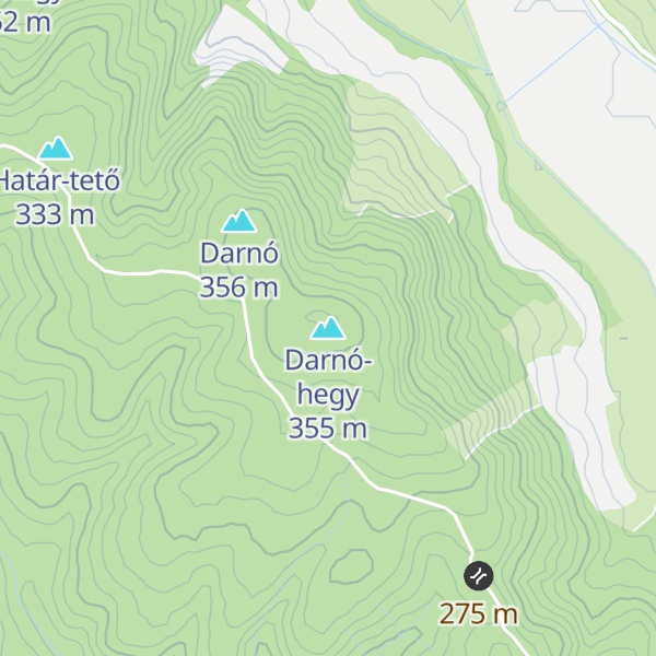 Map of Darnó-hegy