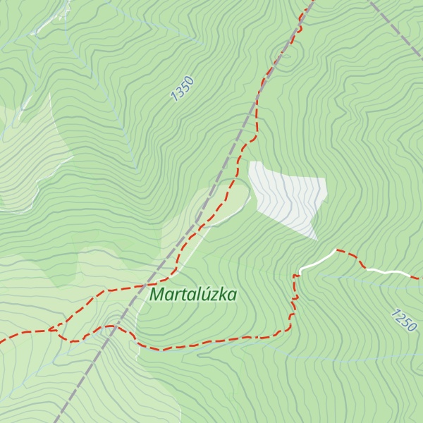 Map of Tri kopce