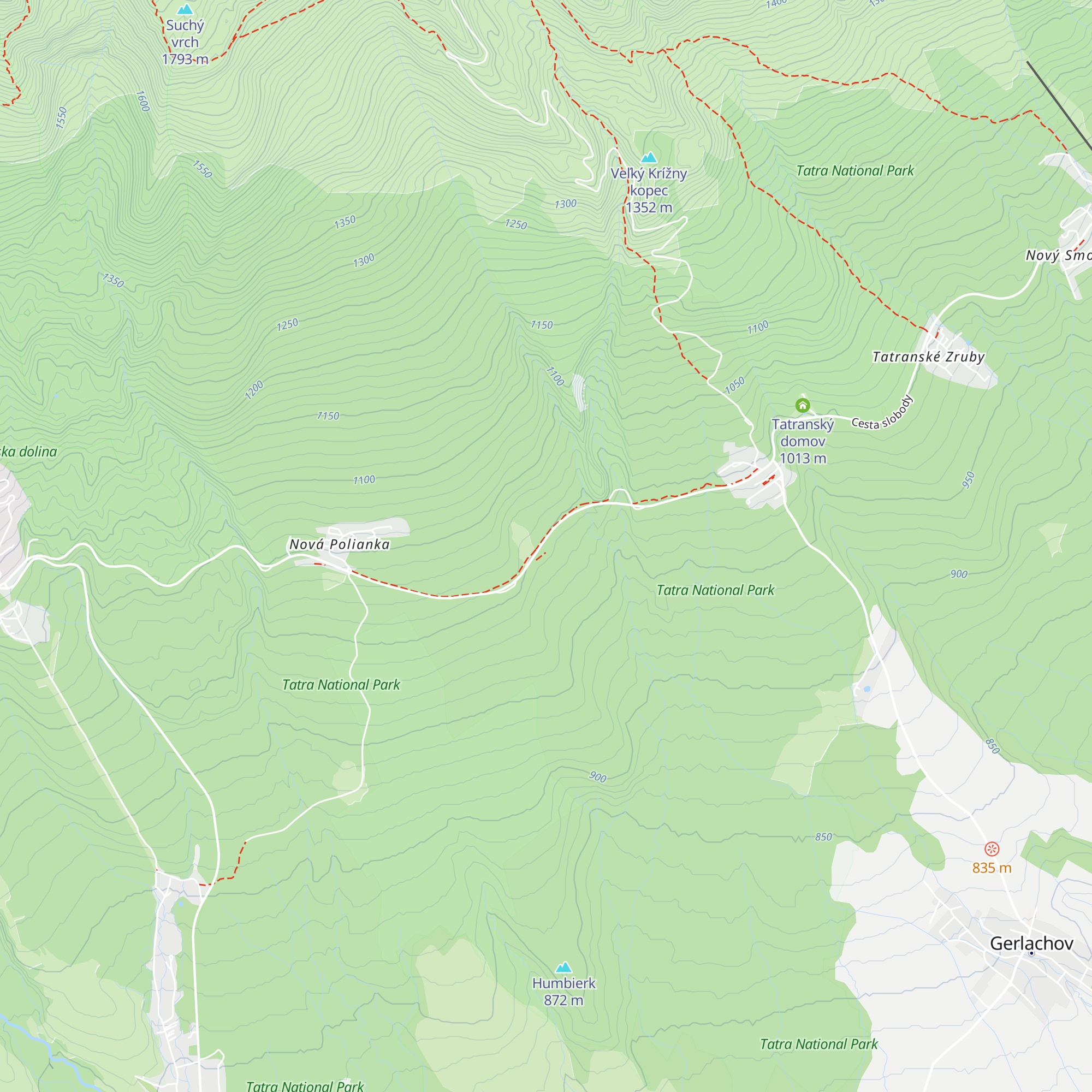 Villa Danielov dom map