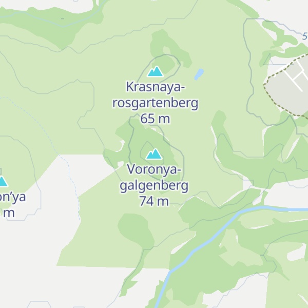 Map of Voronya-galgenberg