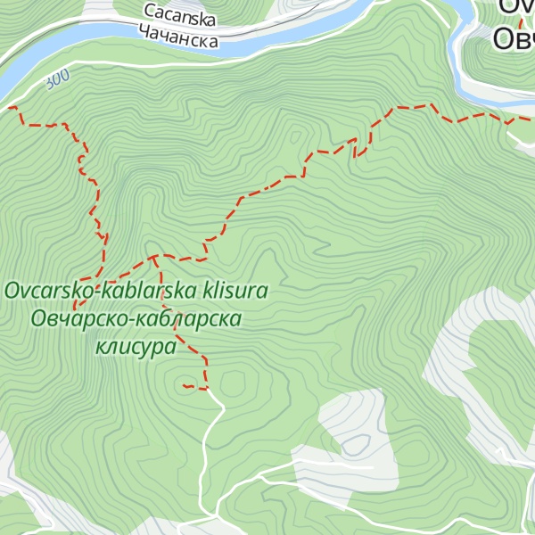 Map of Debela Gora