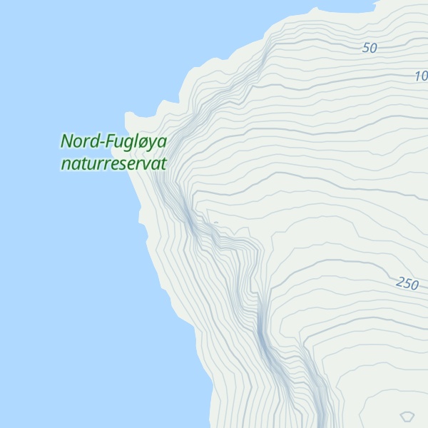 Map of Fugløyskaga