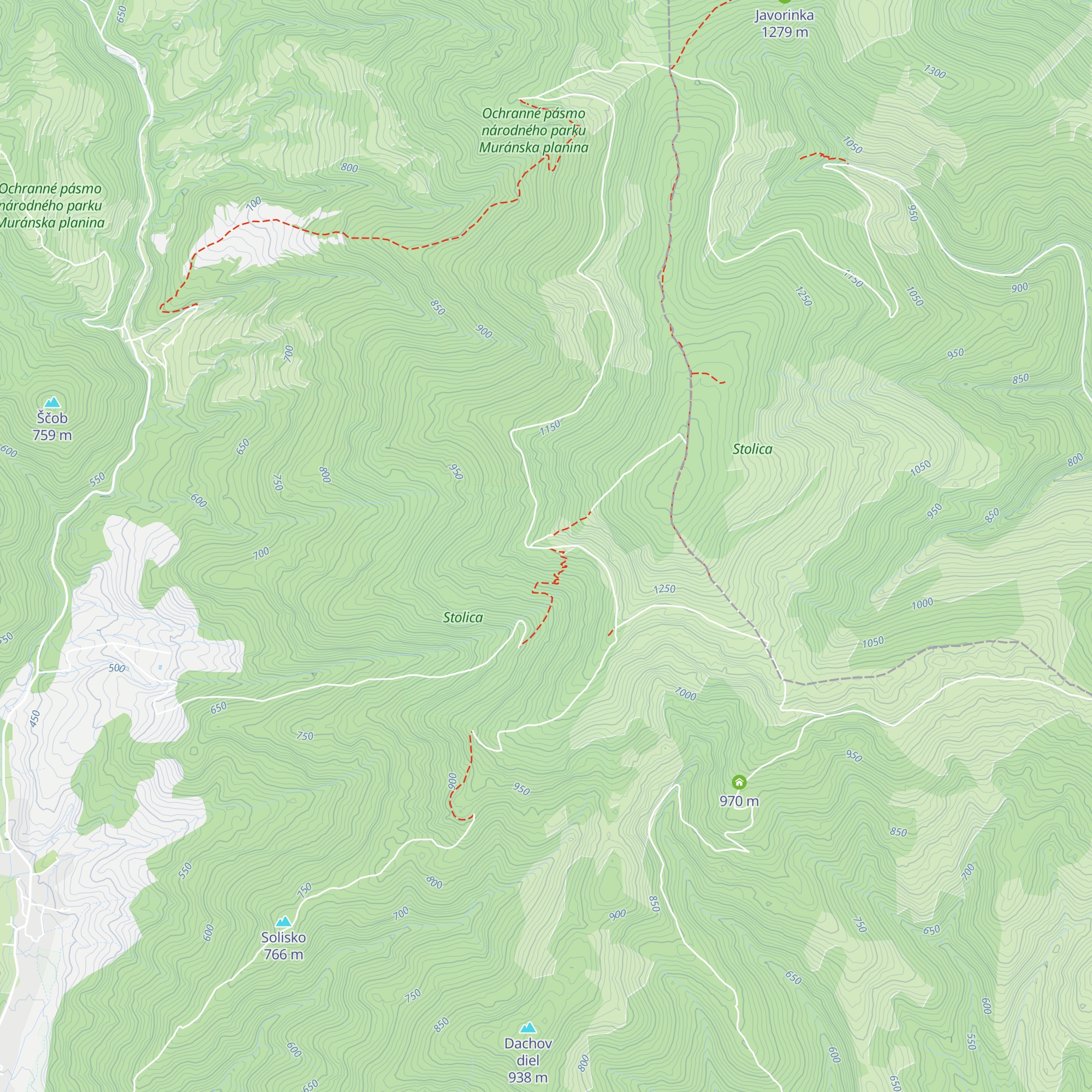 Parajka map