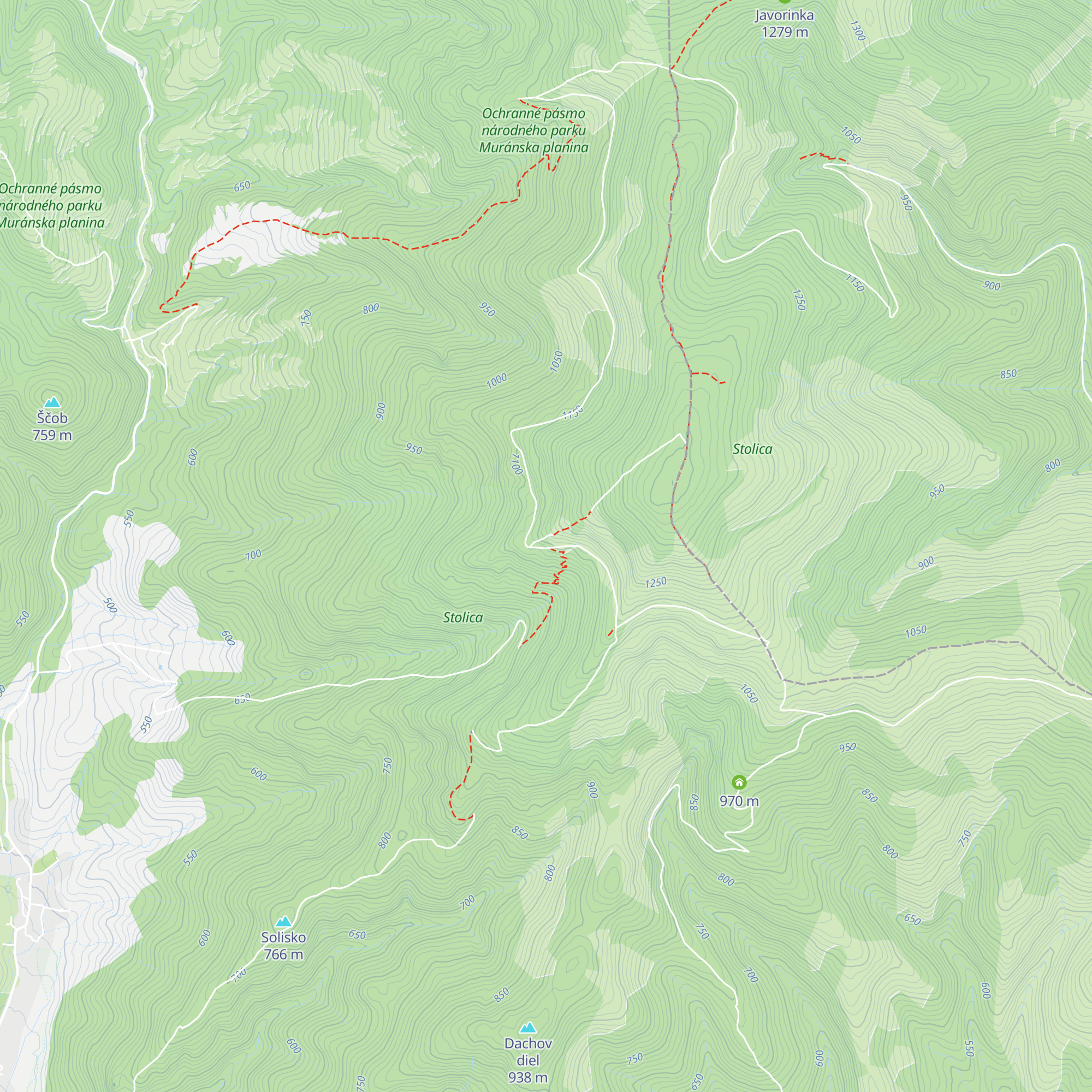 Parajka map
