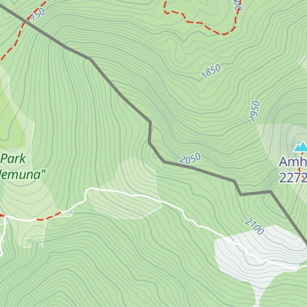 Map of Ujkin krš