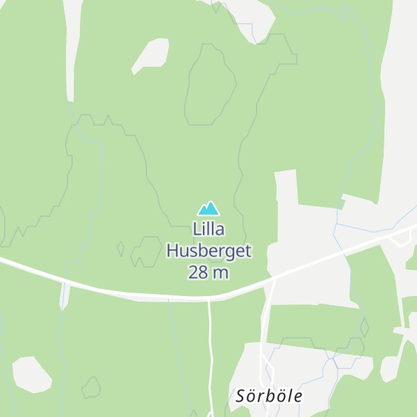 Map of Lilla Husberget
