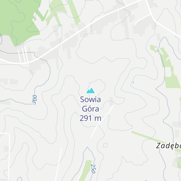 Map of Sowia Góra