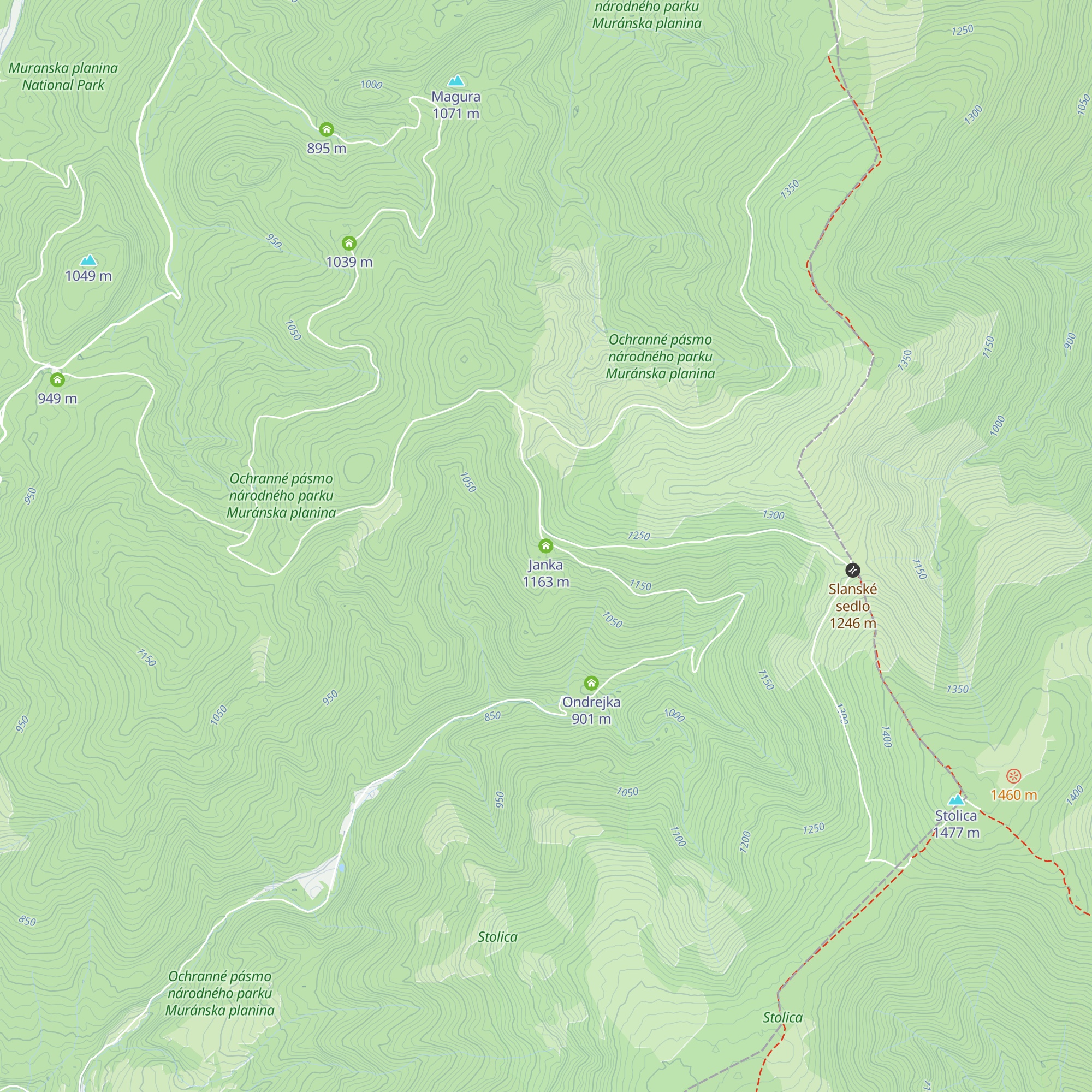 Janka map
