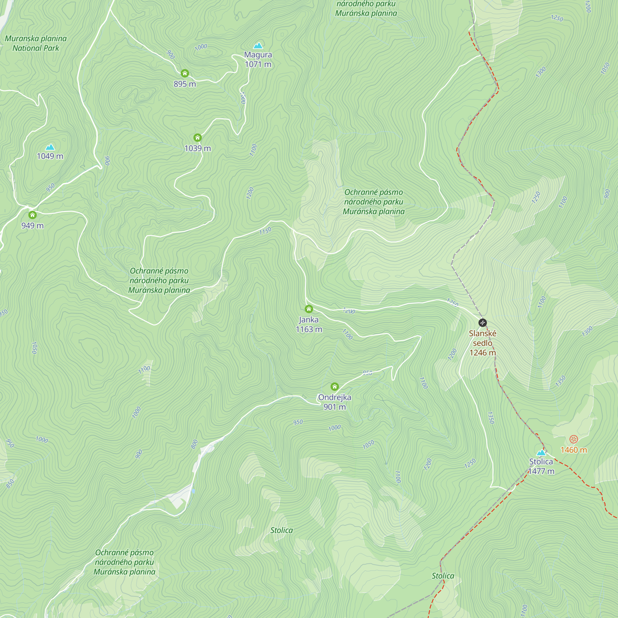 Janka map