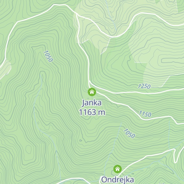 Map of Janka