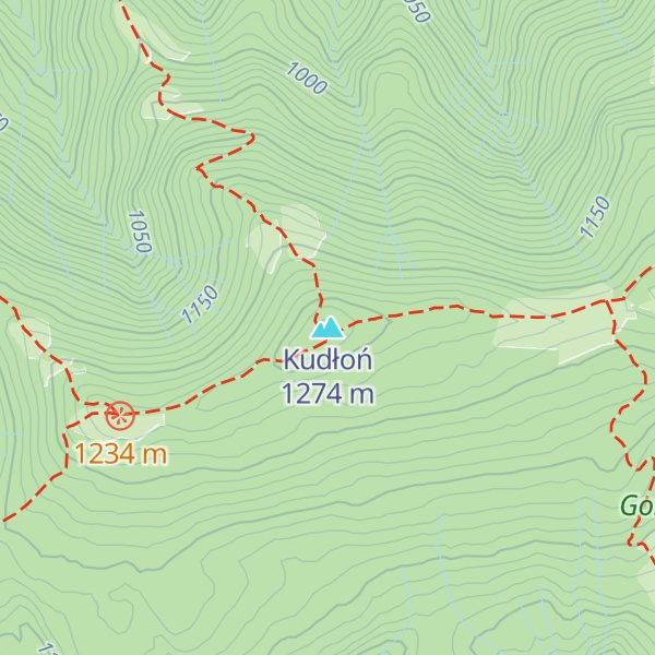 Map of Kudłoń