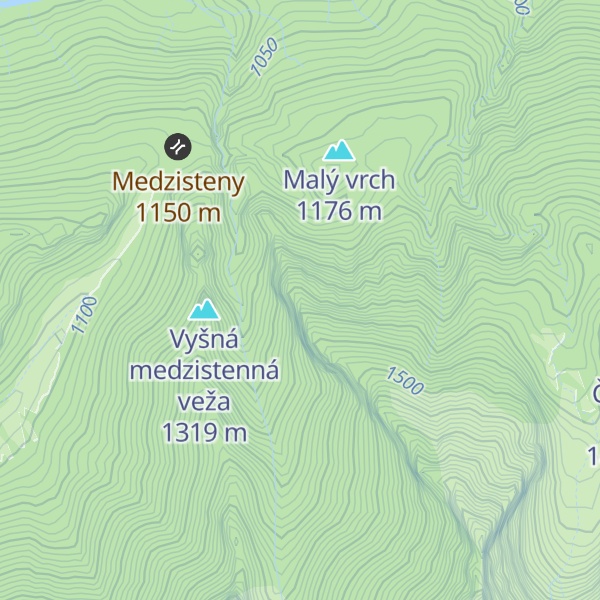 Map of Malá kopka