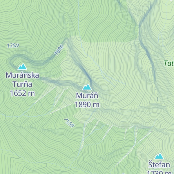 Map of Muráň