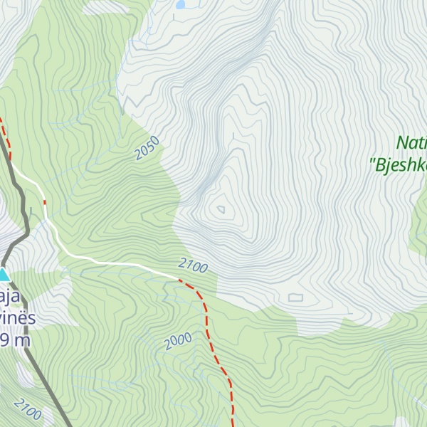 Map of Rrasa e Zogut