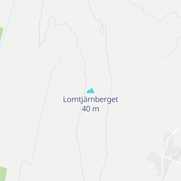 Map of Lomtjärnberget