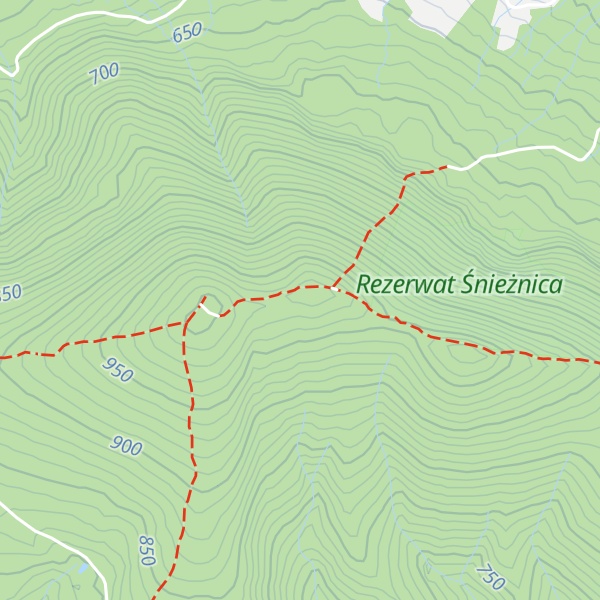 Map of Wierchy