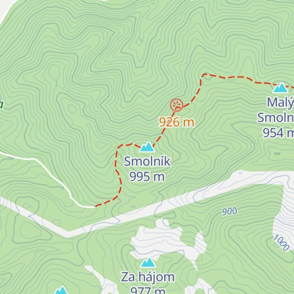 Map of Smolník