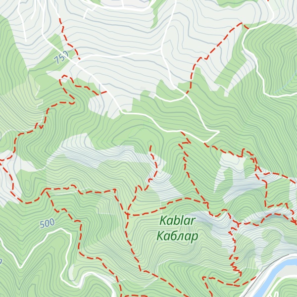 Map of Kablar