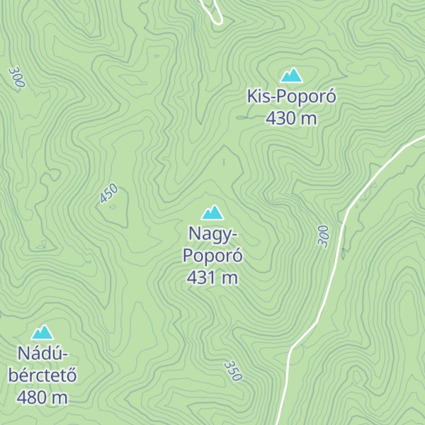 Map of Nagy-Poporó