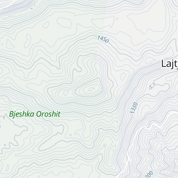 Map of Maja e Zezi