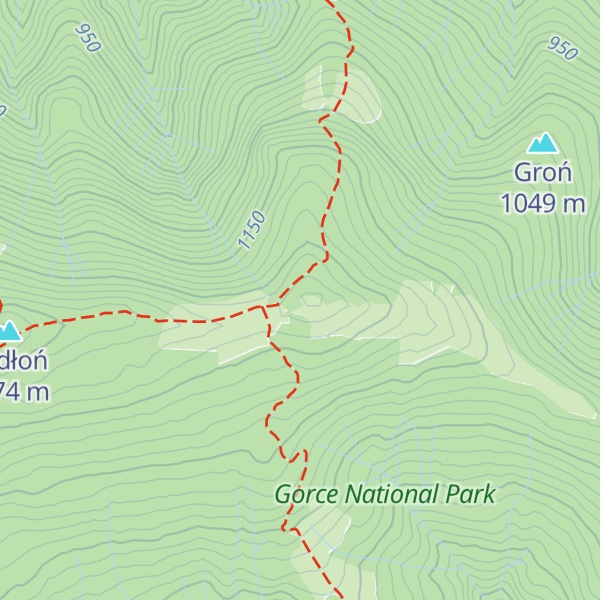 Map of Gorc Troszacki