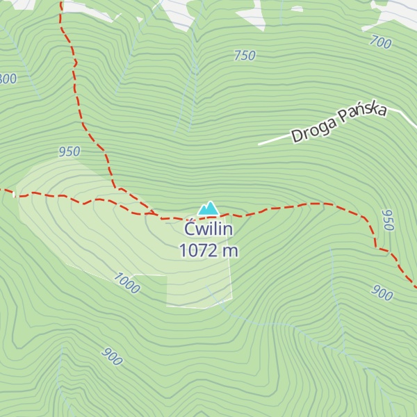 Map of Ćwilin