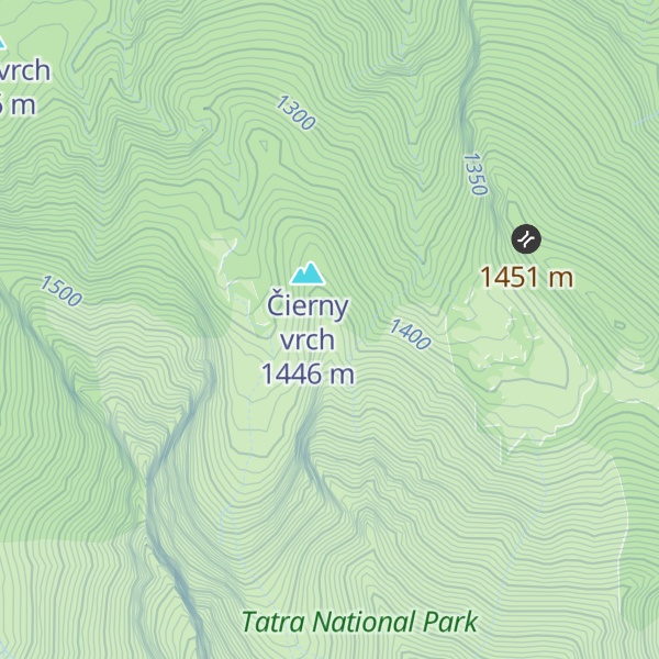 Map of Jelenia kopka
