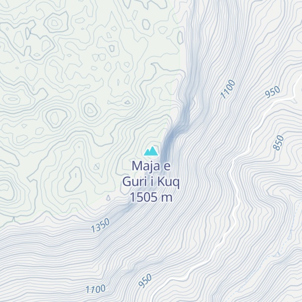 Map of Maja e Guri i Kuq